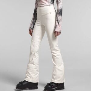 New $230 The North Face Women’s Snoga Pant Ski 6/Reg Gardenia White/Off White
